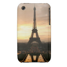 Eiffel Tower at Sunrise from the Trocadero Case-Mate iPhone 3 Cases