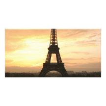 Eiffel Tower at Sunrise from the Trocadero Photo Greeting Card