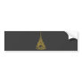 Eiffel tower bumper sticker