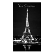 Eiffel Tower Business Cards