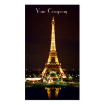 Eiffel Tower Business Cards