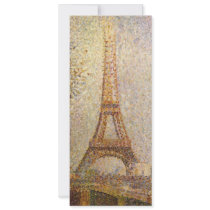 Eiffel Tower by Georges Pierre Seurat Announcements