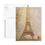 Eiffel Tower by Georges Pierre Seurat Post Cards