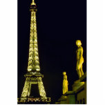 Eiffel Tower by night, Paris, France Acrylic Cut Out