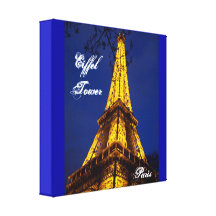 Eiffel Tower Canvas Wall Hanging Canvas Print