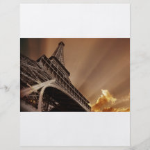 Eiffel tower flyer