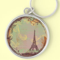 Eiffel Tower French Key Chain keychains