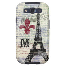 Eiffel Tower French Samsung Galaxy Case