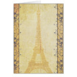 Eiffel Tower French theme Card