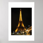 Eiffel Tower from the Seine Posters