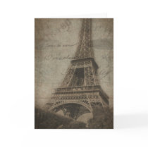 Eiffel Tower greeting card