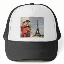 Eiffel Tower Mesh Hat