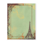 Eiffel Tower in Green Flyer Announcements