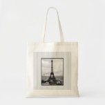 Eiffel Tower In Paris Striped Vintage Bags