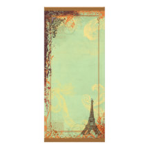 Eiffel Tower Invitation Rack Card