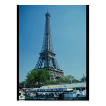 Eiffel Tower Longshot Postcard