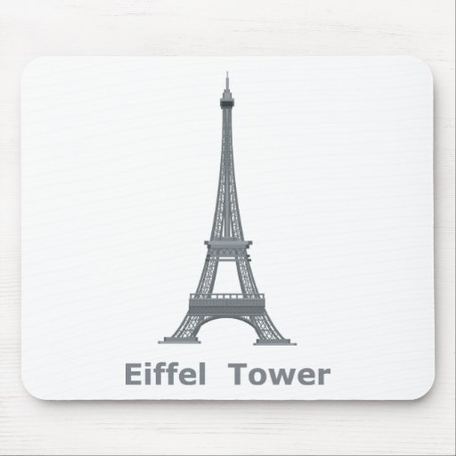 Eiffel tower mouse mats