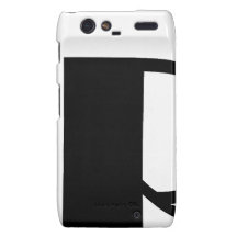 Eiffel Tower Paris Black & White Motorola Droid RAZR Cover