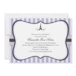Eiffel Tower Paris Bridal Shower Personalized Invitations