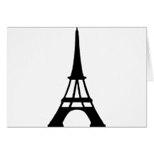 Eiffel Tower - Paris Card