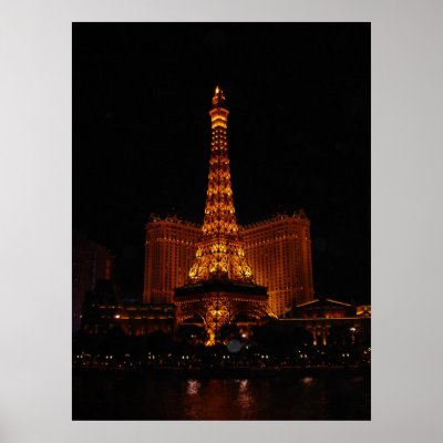 Eiffel Tower, Paris Casino, Las Vegas, NV Posters by jeaned62803