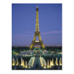Eiffel Tower, Paris, France 2 Postcard
