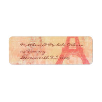 Eiffel Tower Paris France designer label