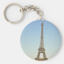 Eiffel Tower, Paris, France Keychain