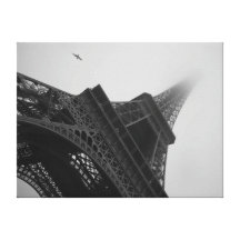 Eiffel Tower, Paris France Print on Canvas Canvas Prints