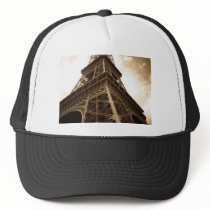 Eiffel tower Paris Trucker Hat