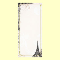 Eiffel Tower Photo Card rack cards