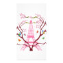 Eiffel tower photo card