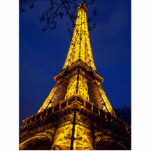 Eiffel Tower Photo Sculpture