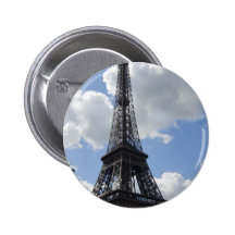 Eiffel Tower Pinback Button