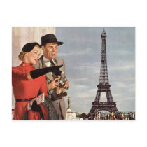 Eiffel Tower Postcard