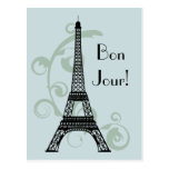 Eiffel Tower Postcard