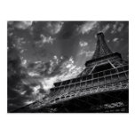 Eiffel tower postcard