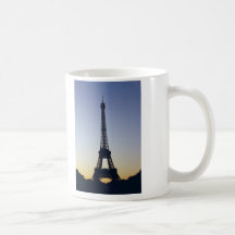 Eiffel Tower Silhouette Mug