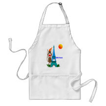 Eiffel Tower Sock Monkey Gifts Apron
