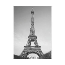 Eiffel Tower Stretched Canvas Print