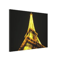 Eiffel Tower Stretched Canvas Print