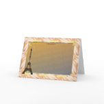 Eiffel Tower, Template Greeting Cards