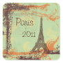 Eiffel Tower Vintage Style Stickers Tags