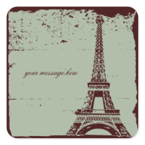 Eiffel Tower Wedding Stickers