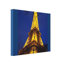 Eiffel Tower Wrapped Canvas Gallery Wrapped Canvas