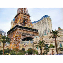 Eiffel Towers Las Vegas Paris Photo Sculptures