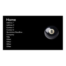 Eight-Ball Business Card