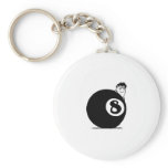Eight Ball Key Chain