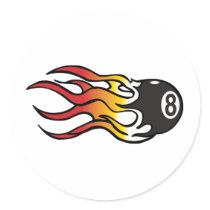 Eight Ball Sticker