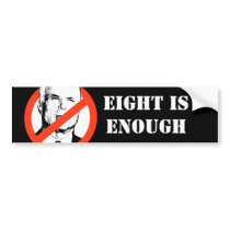 EIGHT IS ENOUGH bumper stickers